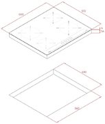Варочная панель Teka IBC 64000 TTC BLACK фото 2 в Екатеринбурге