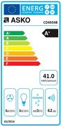 Вытяжка Asko CD4934B фото 3 в Екатеринбурге