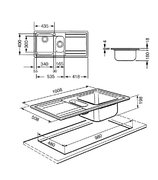 Мойка Smeg LE102S фото 2 в Екатеринбурге