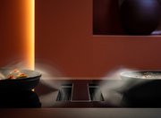 Варочная панель с вытяжкой Falmec ZERO EASY 84 VETRO NERO фото 4 в Екатеринбурге
