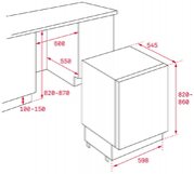 Встраиваемый холодильник Teka TKI3 145 D фото 4 в Екатеринбурге