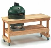 Стол для гриля Big Green Egg L лиственница фото в Екатеринбурге