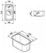 Мойка Smeg VSTR16 фото 2 в Екатеринбурге