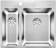 Мойка Blanco Solis 340/180-IF/A нержавеющая сталь полированная клапан-автомат InFino 526132 фото в Екатеринбурге