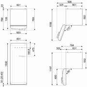 Холодильник Smeg FAB28LPB5 фото 3 в Екатеринбурге