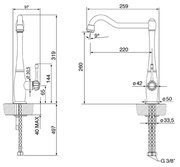 Смеситель Smeg MCO23-CR фото 2 в Екатеринбурге
