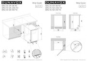 Винный шкаф Dunavox DAU-45.125DOP.TO фото 3 в Екатеринбурге