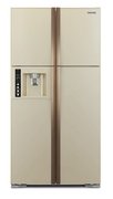 Холодильник Hitachi R-W722FPU1X GGL бежево-золотистое стекло