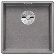 Мойка Бланко SUBLINE 400-F отводная арматура InFino® алюметаллик фото в Екатеринбурге Мойка Blanco SUBLINE 400-F отводная арматура InFino® алюметаллик фото в Екатеринбурге