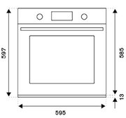 Духовой шкаф Bertazzoni F6011MODETN фото 2 в Екатеринбурге