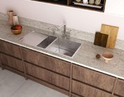 Мойка Omoikiri AKISAME 100-2 LG-L крыло справа фото 4 в Екатеринбурге