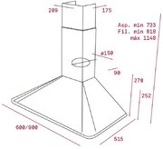 Вытяжка Teka DOS 90 BEIGE-BRASS фото 2 в Екатеринбурге
