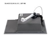 Мойка Blanco Elon XL 6S антрацит клапан-автомат InFino 524834 фото 4 в Екатеринбурге