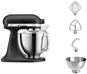 Планетарный миксер KitchenAid 5KSM185PSEBK фото 2 в Екатеринбурге