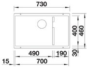 Мойка BLANCO SUBLINE 700-U Level Silgranit черный фото 3 в Екатеринбурге Мойка BLANCO SUBLINE 700-U Level Silgranit черный фото 3 в Екатеринбурге