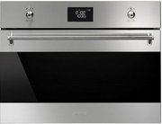 Компактный многофункциональный духовой шкаф Smeg SF4390MCX