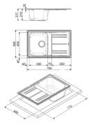 Мойка Smeg LZ791P фото 2 в Екатеринбурге