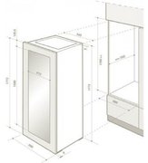 Винный шкаф De Dietrich DWSL 980 X фото 3 в Екатеринбурге