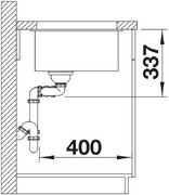 Мойка BLANCO SUBLINE 480/320-U Silgranit черный фото 4 в Екатеринбурге Мойка BLANCO SUBLINE 480/320-U Silgranit черный фото 4 в Екатеринбурге
