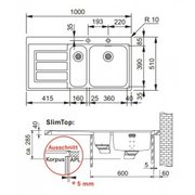 Мойка Franke EOX 251 крыло слева фото 2 в Екатеринбурге