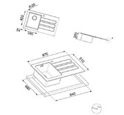 Мойка Smeg LMN1VNS фото 2 в Екатеринбурге