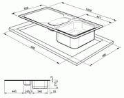 Мойка SMEG LV100S-3 фото 3 в Екатеринбурге
