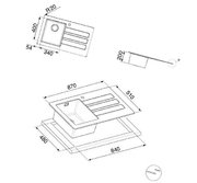 Мойка SMEG LMN1VBD фото 3 в Екатеринбурге