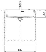 Мойка Franke Maris MRG 610-72 TL черный фото 4 в Екатеринбурге