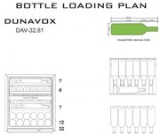 Винный шкаф Dunavox DAV-32.81DW.TO фото 4 в Екатеринбурге
