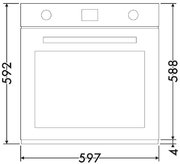 Духовой шкаф Smeg SOP6102TB3 фото 3 в Екатеринбурге