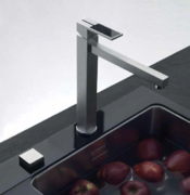 Смеситель Franke Planar Crystal хром/черный фото 3 в Екатеринбурге