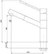 Смеситель Smeg ME7RA фото 3 в Екатеринбурге