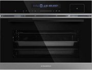 Компактный духовой шкаф с паром Maunfeld MCMO5016STGB