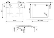 Варочная панель Smeg PV164N2 фото 4 в Екатеринбурге