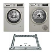 Bosch Serie 4 (стиральная машина WAN2420XME + сушильная машина WTN86202ME + монтажный элемент WTZ2041X)