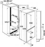 Встраиваемый холодильник Kuppersbusch FKG 8310.0i фото 4 в Екатеринбурге