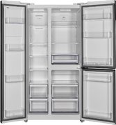 Холодильник Hyundai CS6073FV белое стекло фото 3 в Екатеринбурге