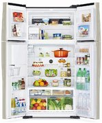 Холодильник Hitachi R-W722FPU1X GBK черное стекло фото 2 в Екатеринбурге