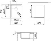 Мойка Smeg VFU34SFR фото 4 в Екатеринбурге
