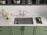 Смеситель Omoikiri KARATSU-S BN нержавеющая сталь фото 4 в Екатеринбурге