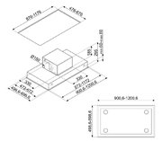 Встраиваемая вытяжка Smeg KSCB120XE фото 3 в Екатеринбурге
