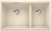 Мойка Бланко SUBLINE 430/270-U с отводной арматурой InFino® жасмин фото в Екатеринбурге Мойка Blanco SUBLINE 430/270-U с отводной арматурой InFino® жасмин фото в Екатеринбурге