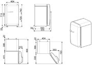 Холодильник Smeg FAB10RWH2 фото 3 в Екатеринбурге