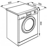 Стиральная машина Smeg SLB147X фото 3 в Екатеринбурге