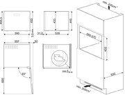 Встраиваемый винный шкаф Smeg CVI121G фото 4 в Екатеринбурге