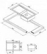 Мойка Smeg LG861S фото 2 в Екатеринбурге