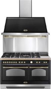 Вытяжка Lofra DOLCEVITA 150 BLACK MATT & BRASS фото 4 в Екатеринбурге