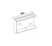 Модуль с вырезом под смеситель Falmec BROOKLYN 60 KACL.1060#NF фото 3 в Екатеринбурге