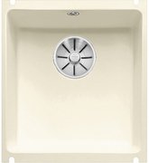 Мойка Бланко SUBLINE 375-U керамика отводная арматура InFino® глянцевая магнолия фото в Екатеринбурге Мойка Blanco SUBLINE 375-U керамика отводная арматура InFino® глянцевая магнолия фото в Екатеринбурге