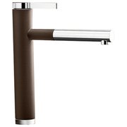 Смеситель Blanco Linee-S Silgranit жемчужный фото 2 в Екатеринбурге